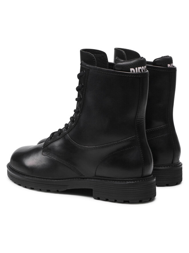Diesel Schnürstiefeletten Diesel D-Alabhama Cb Y02714 PR013 T8013 Schwarz