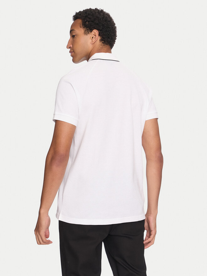 BOSS BOSS Polo Philix 50519760 Blanco Regular Fit