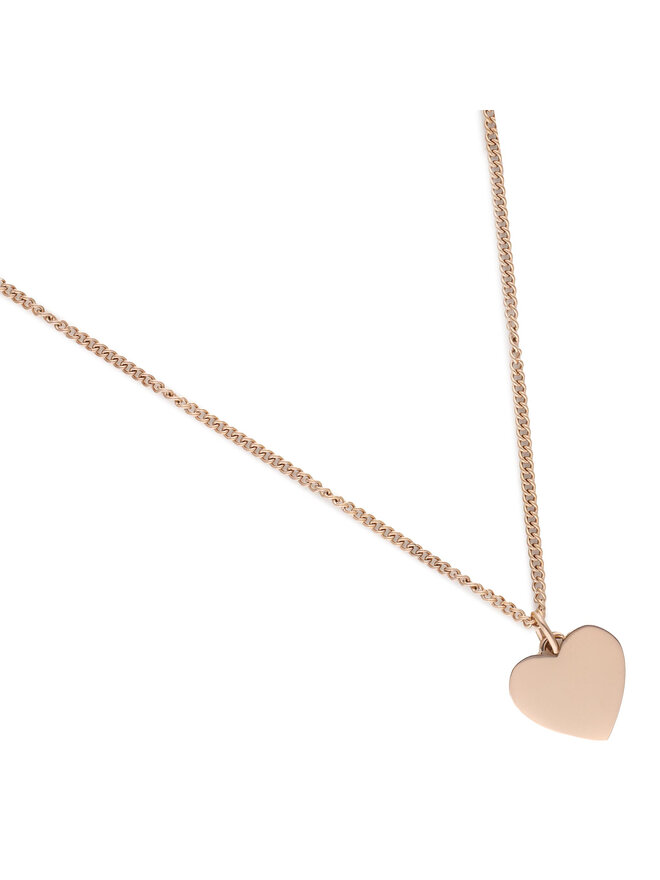 Fossil Halskette Fossil Engraveable JF03021791 Goldfarben