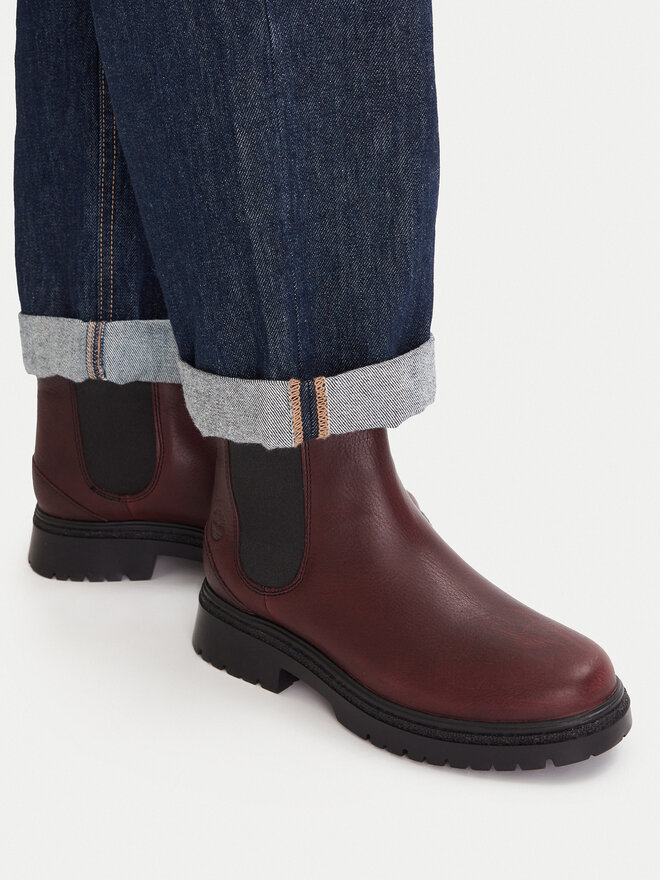 Timberland Chelsea cipele Timberland Cambria Valley TB0A42BXEIW1 Tamnocrvena