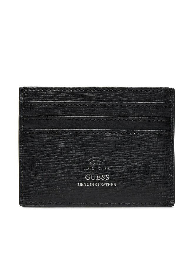 Guess Kredītkaršu turētājs Guess SMCSLE LEA25 Melns