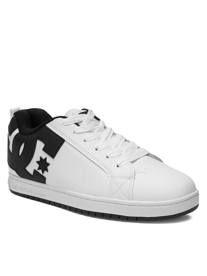DC Sneakersy DC COURT GRAFFIK 300529-WLK Biela