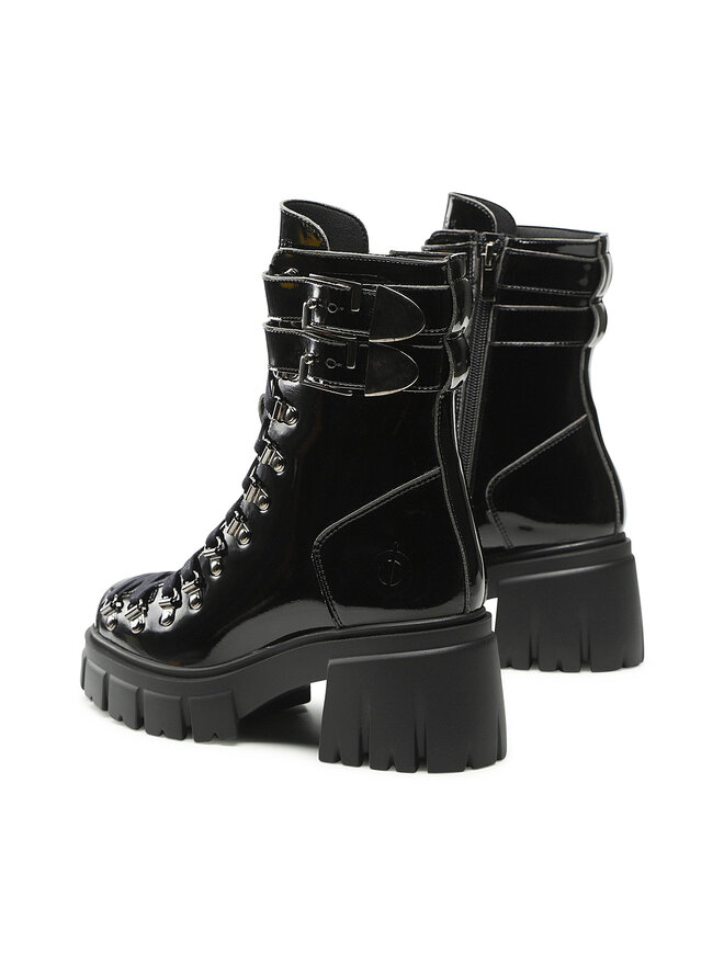 Altercore Bokacsizma Altercore Chloe II Vegan Fekete
