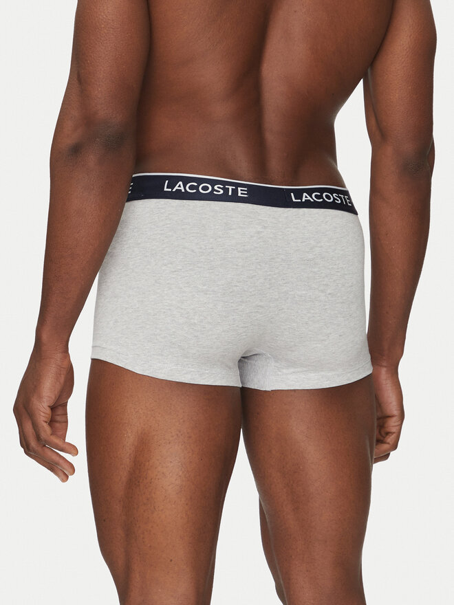 Lacoste Lacoste Набір з 3 пар боксерів 5H1300 Сірий