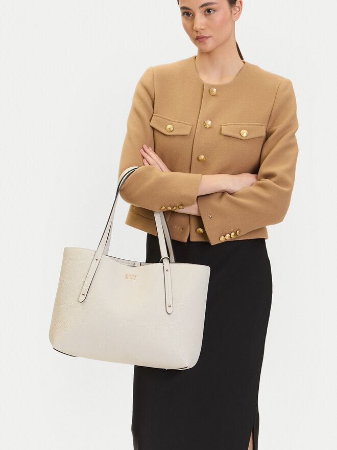 Guess Handtasche Guess HWPG96 48230 Écru