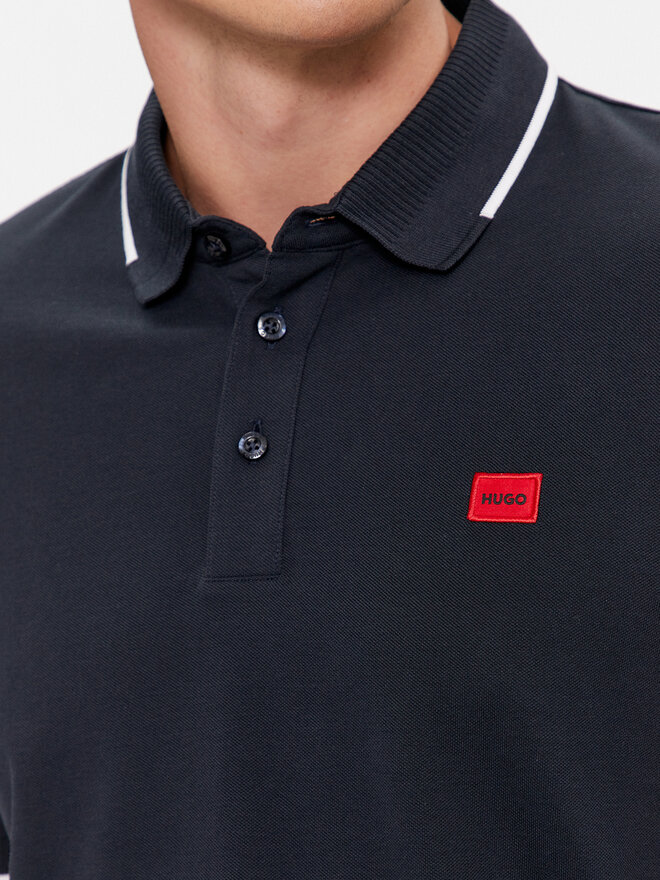 HUGO Hugo Poloshirt Deresino232 50490775 Dunkelblau Slim Fit