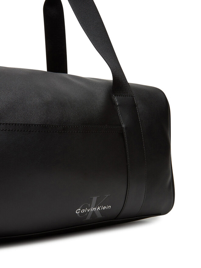 Calvin Klein Pārnēsajamā soma Calvin Klein Mono Logo Duffle 42 LV04G3054G Melns