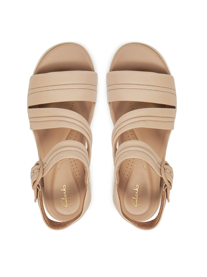 Clarks Σανδάλια Clarks Tuscan Strap 26181475 Μπεζ