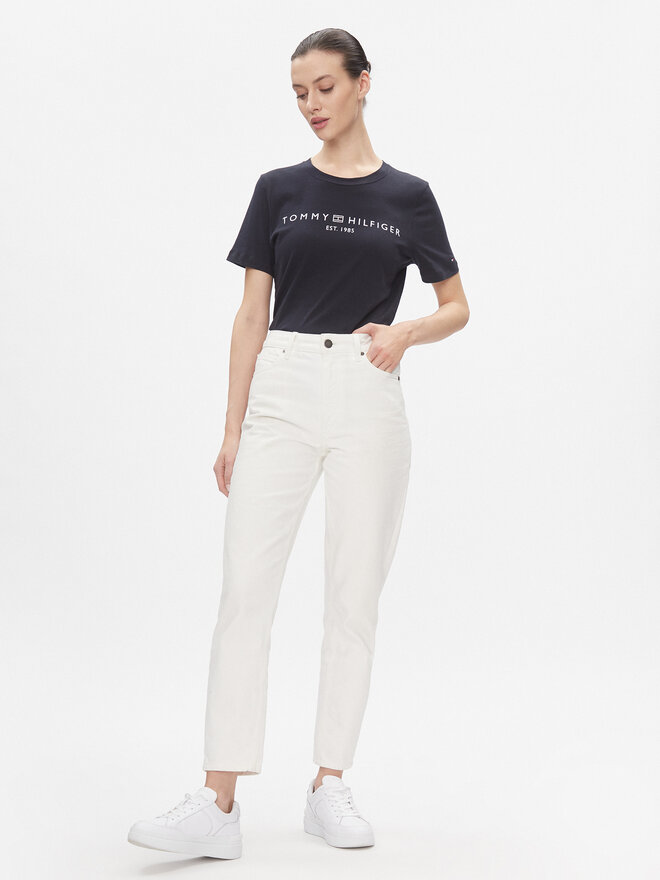 Tommy Hilfiger Tommy Hilfiger Póló WW0WW40276 Sötétkék Regular Fit