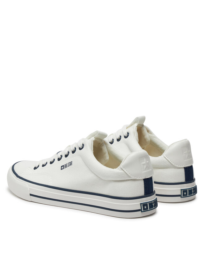 Big Star Shoes Plátenky Big Star Shoes NN174004 Biela