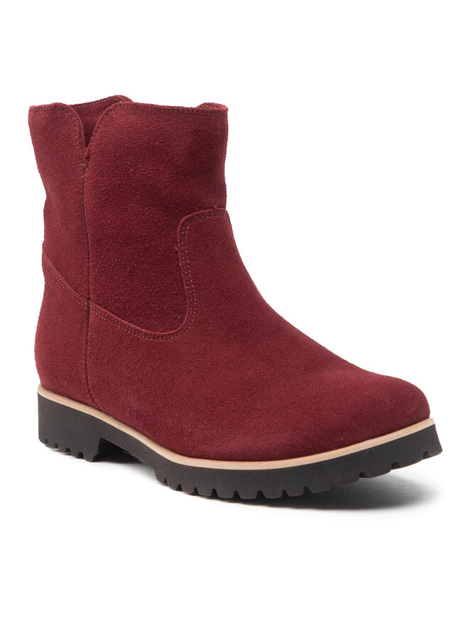Zarro Īsie zābaki Zarro DL003 Bordo