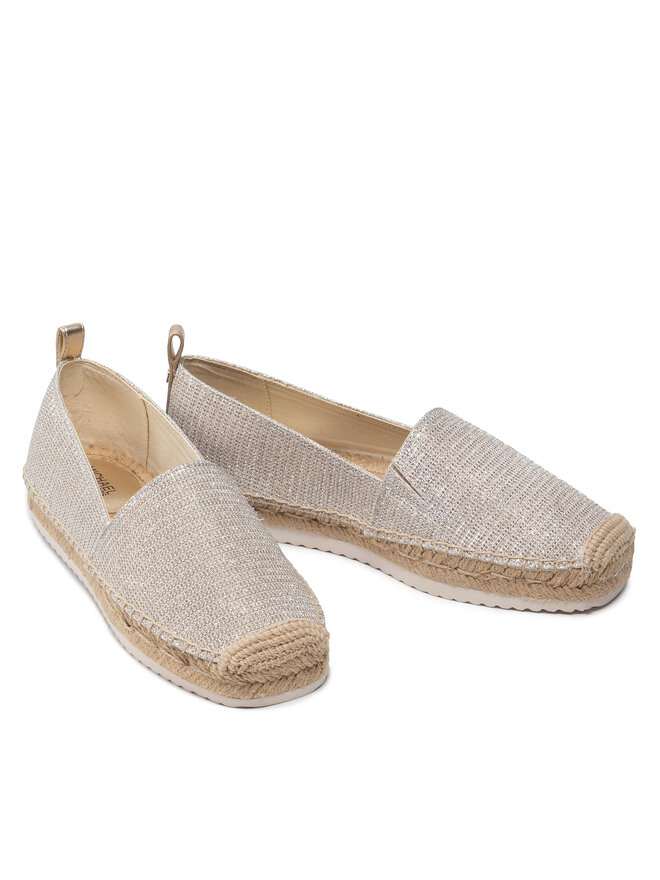 MICHAEL Michael Kors Espadrilles MICHAEL Michael Kors Lenny Espadrille 40S1LNFP8D Sudraba