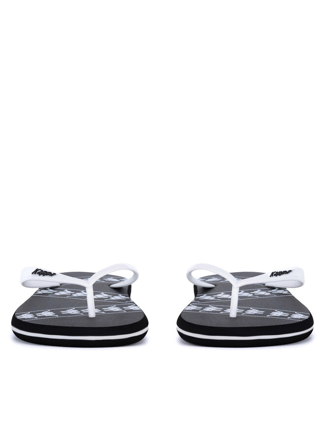 Kappa Σαγιονάρες Kappa 371D2SW BLACK - WHITE Έγχρωμο