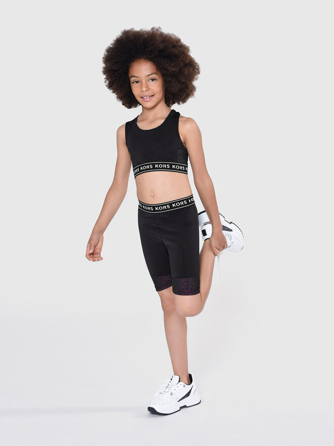 MICHAEL KORS KIDS MICHAEL KORS KIDS Бюстгальтер-топ R15181 S Чорний