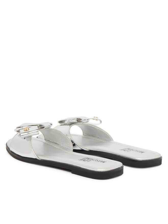 LOVE MOSCHINO Шльопанці LOVE MOSCHINO JA28142G0OJE090B Срібний