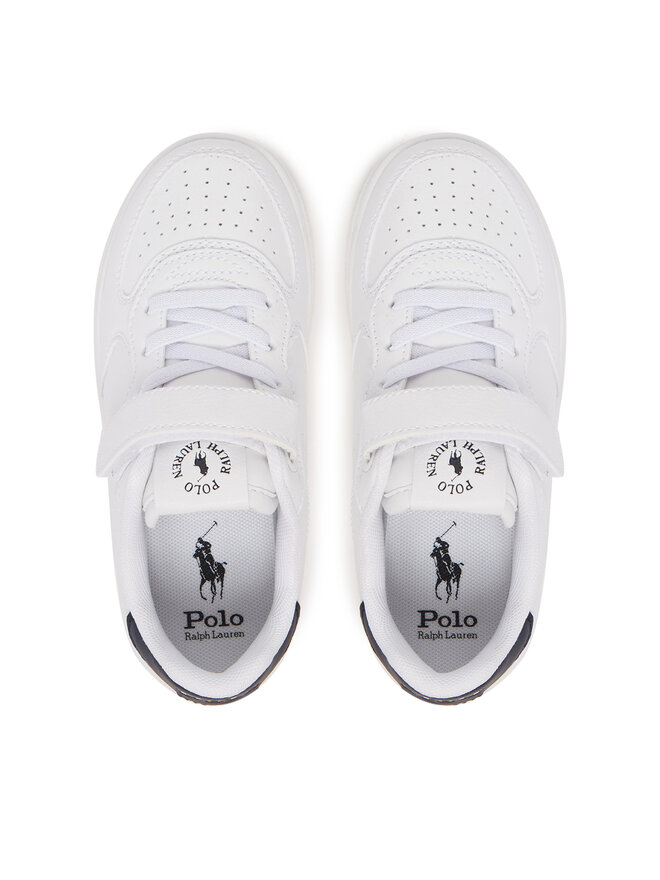 Polo Ralph Lauren Sneakersy Polo Ralph Lauren Masters Court Ps RL02438102 Biela