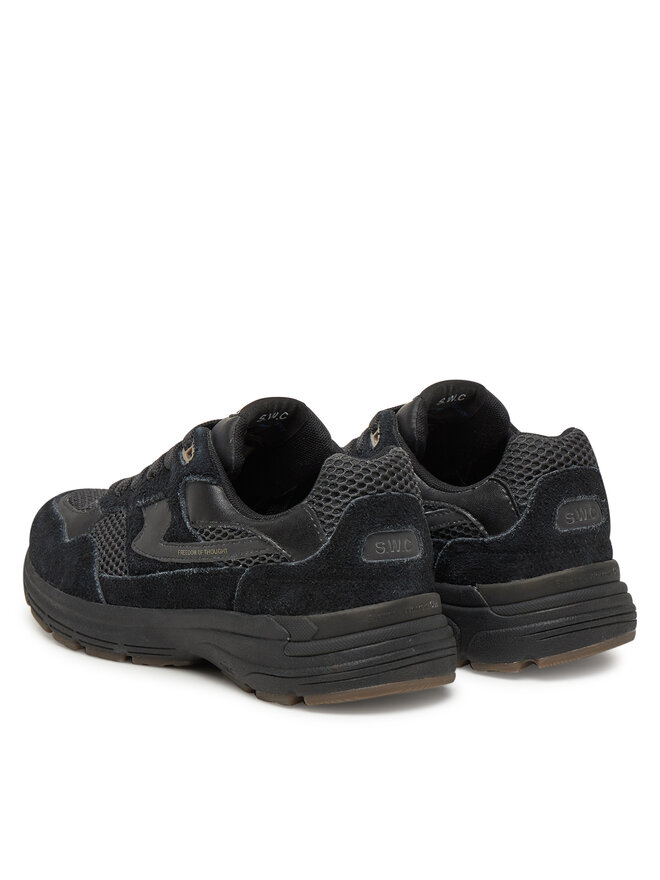 S.W.C Stepney Workers Club Sneakersy S.W.C Stepney Workers Club Amiel S-Strike YP03110 Czarny