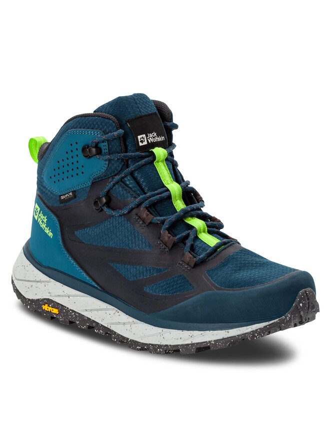 Jack Wolfskin Trekking čevlji Jack Wolfskin Terraventure Texapore Mid M 4051521 Mornarsko modra