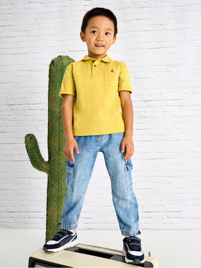 Mayoral Mayoral Poloshirt 3109 Gelb Regular Fit