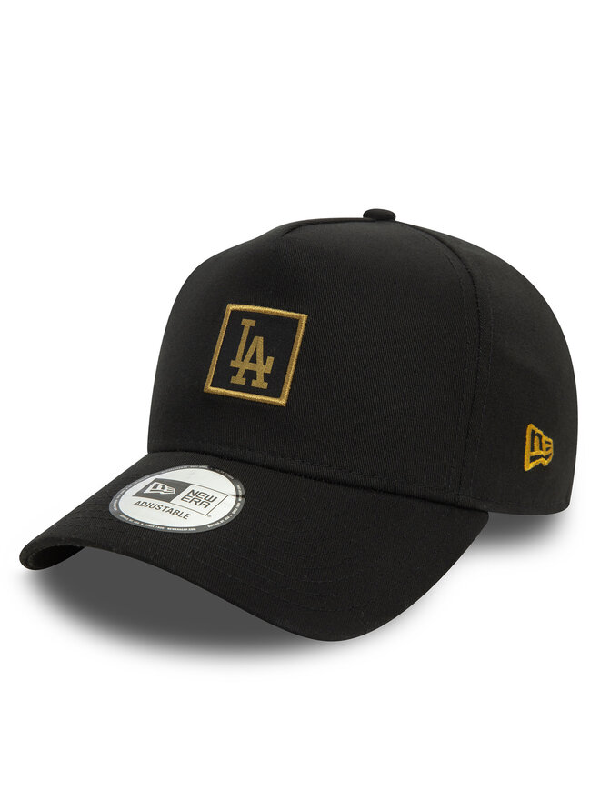 New Era Czapka z daszkiem New Era Metallic Patch LA Dodgers 9FORTY E-Frame 60580698 Czarny