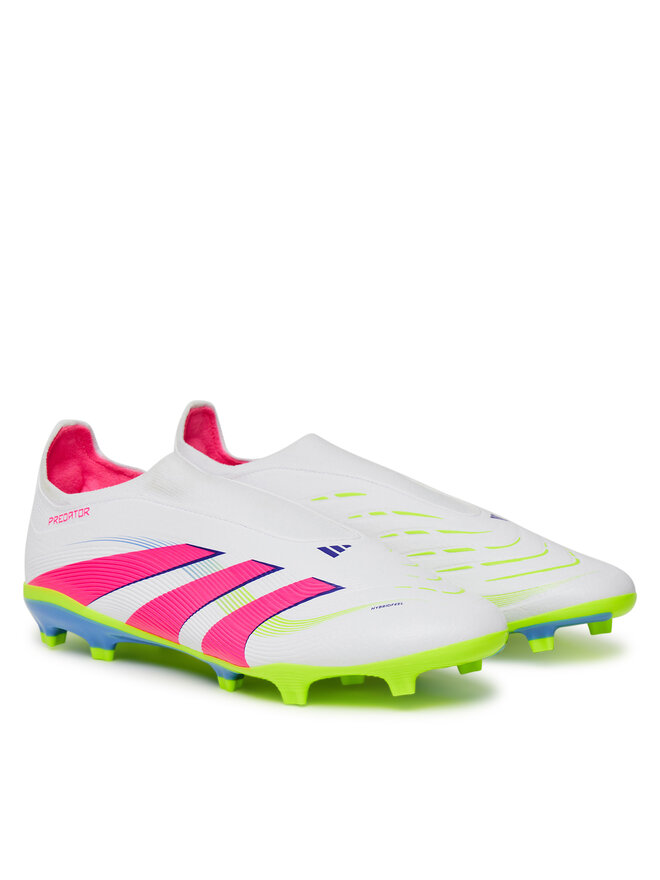 adidas Boty na fotball adidas Predator League Laceless Firm/Multi-Ground ID3861 Bílá