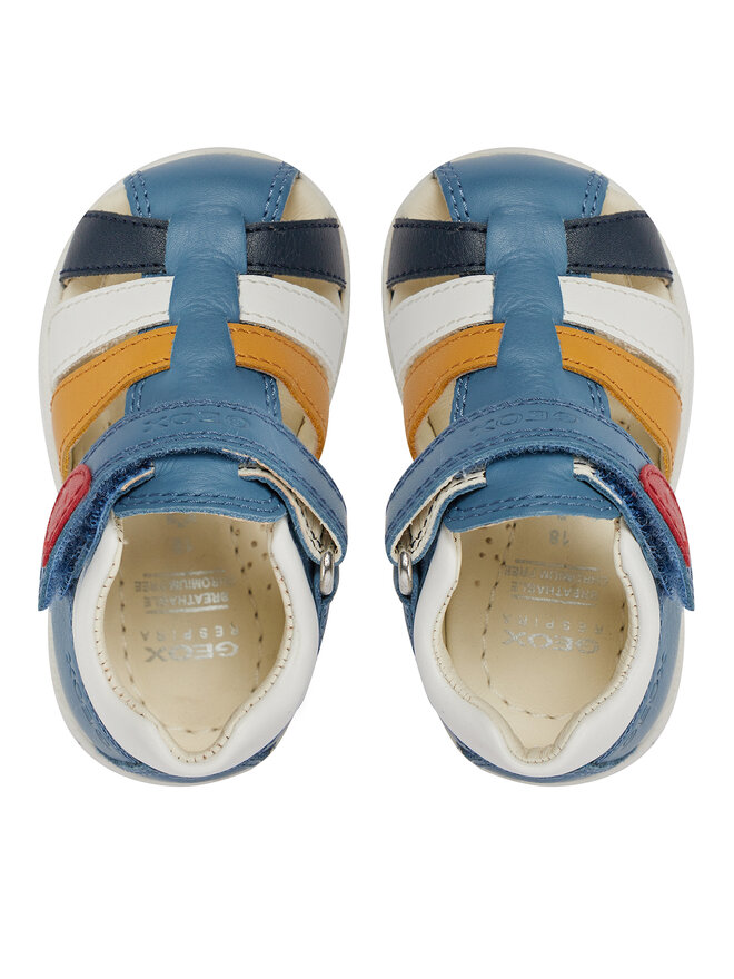 Geox Sandály Geox B Sandal Macchia Boy B254VA 085BC C4435 Tmavomodrá