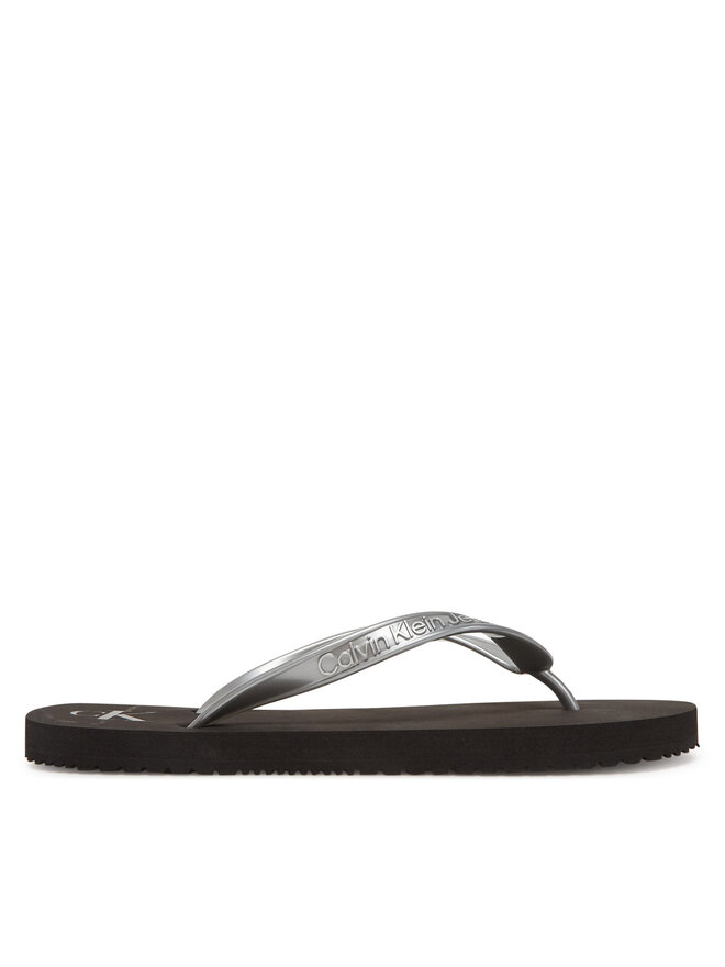 Calvin Klein Jeans Flip-flops Calvin Klein Jeans Beach Sandal Monologo Tpu YW0YW01719 Ezüst