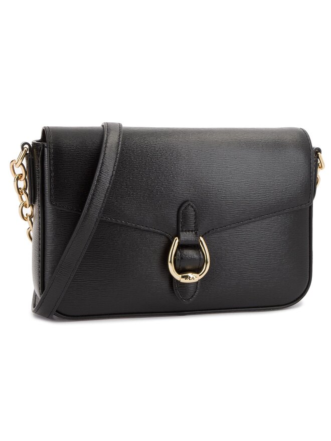 Handtasche Lauren Ralph Lauren Flap Xbody 431689092001 Schwarz eschuhe