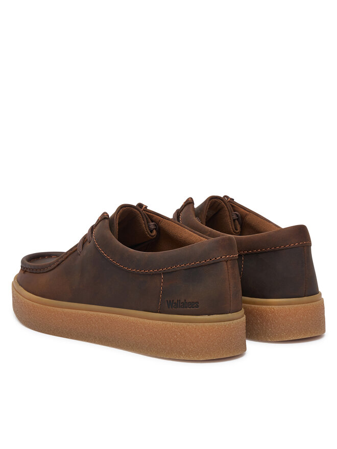 Clarks Туфлі Clarks Boxbee Walla 26328023 Коричневий