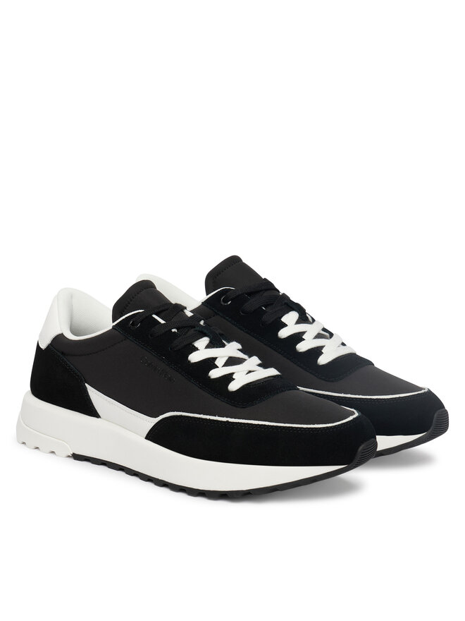 Calvin Klein Sneakers Calvin Klein City Runner Laceup Ny Mix HM0HM02144 Schwarz