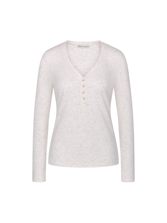 Triumph Triumph Pyjama-Bluse Mix&Match 10225031 Creme Regular Fit