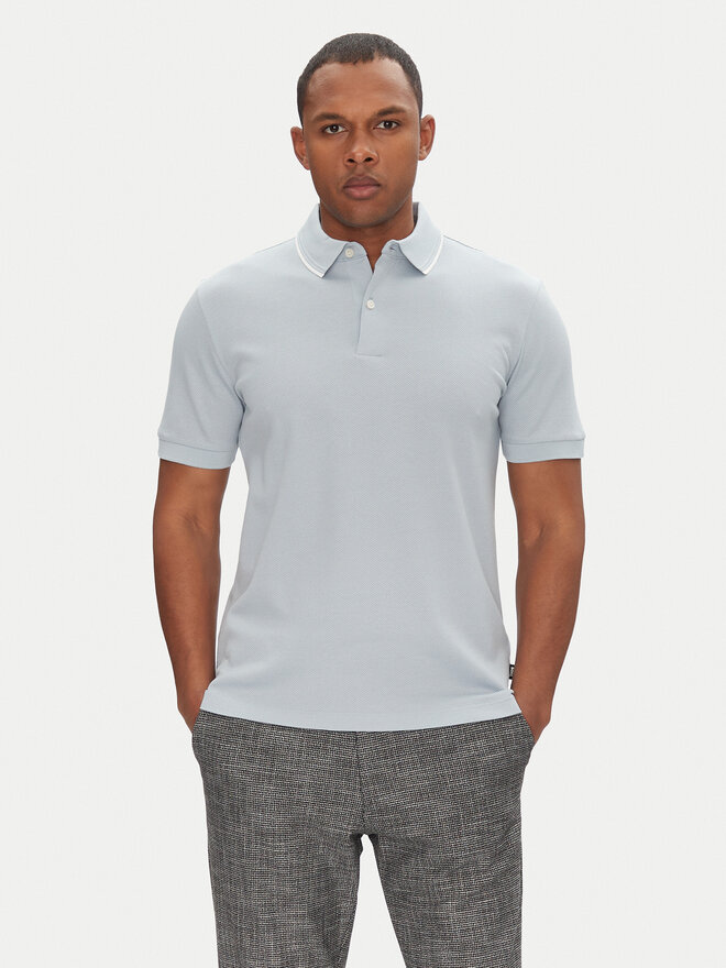 BOSS BOSS Поло H-Prout 59 50527650 Блакитний Regular Fit