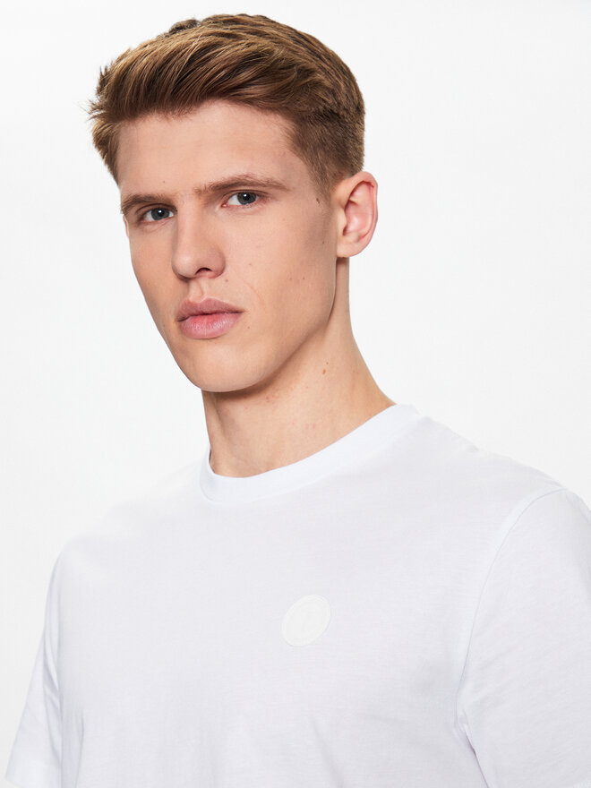 Trussardi Trussardi T-Shirt 52T00735 Λευκό Regular Fit
