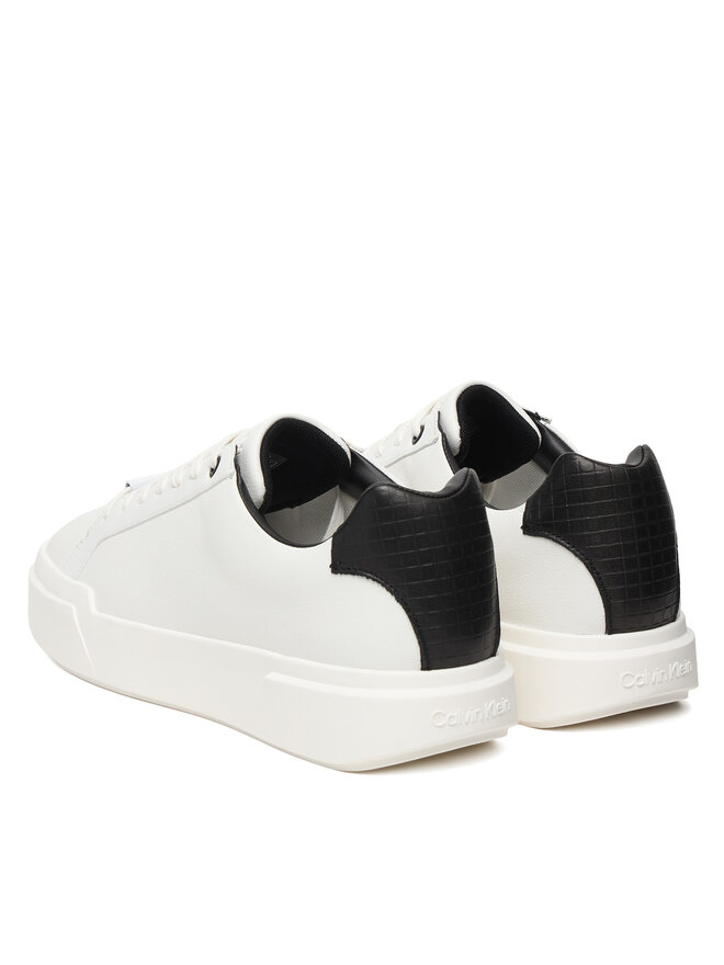 Calvin Klein Sneakers Calvin Klein Chunky Cupsole Laceup Clean Lth HM0HM02239 Weiß
