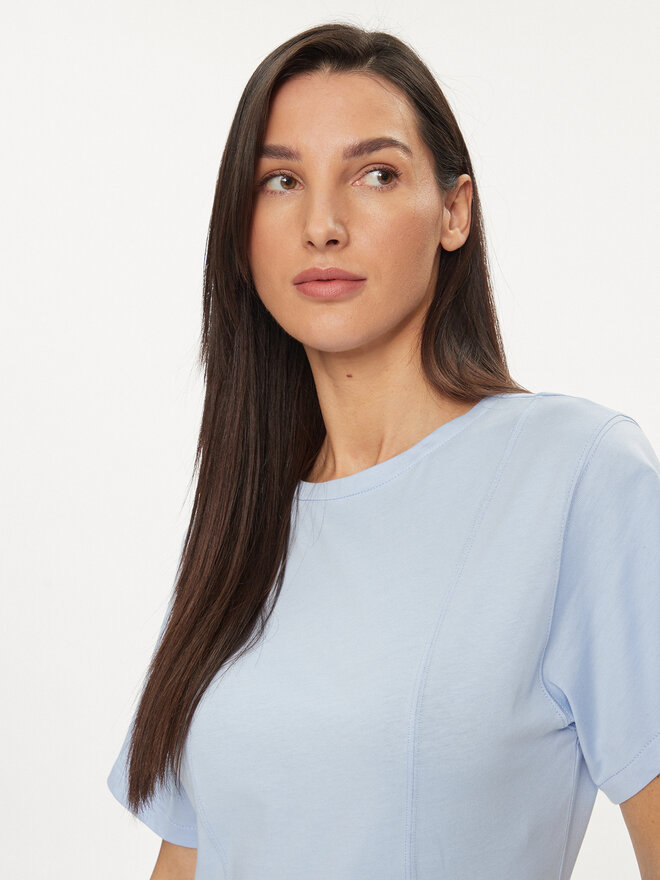 United Colors Of Benetton United Colors Of Benetton Camiseta 3BL0D106A Celeste Regular Fit