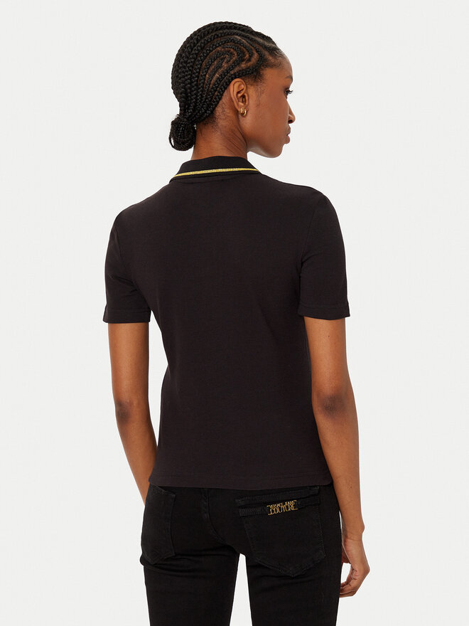 Versace Jeans Couture Versace Jeans Couture Pólóing 78HAGT00 Fekete Regular Fit