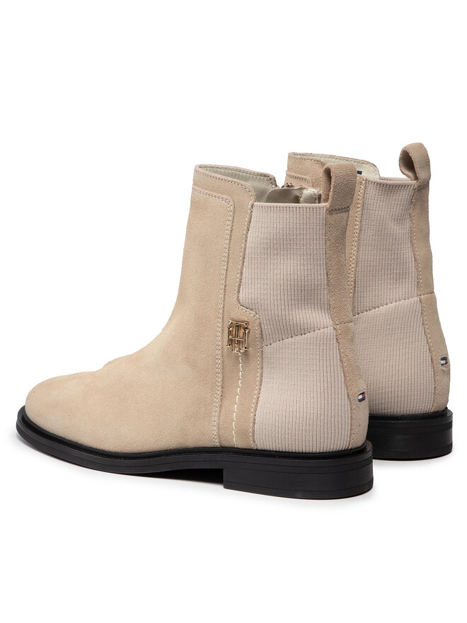 Essential flat boot tommy hilfiger clearance