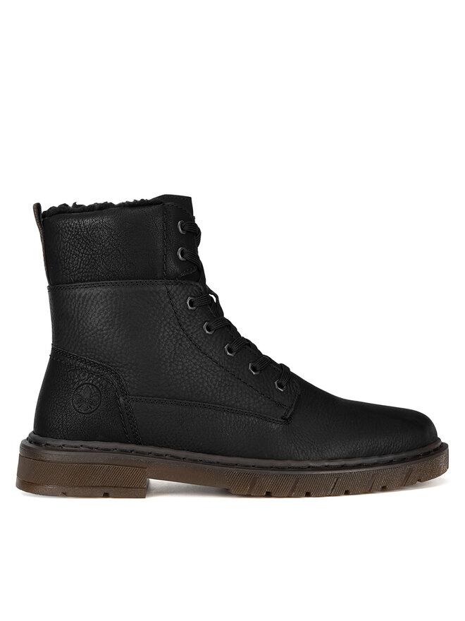 Rieker Schnürschuhe Rieker 31602-00 Schwarz