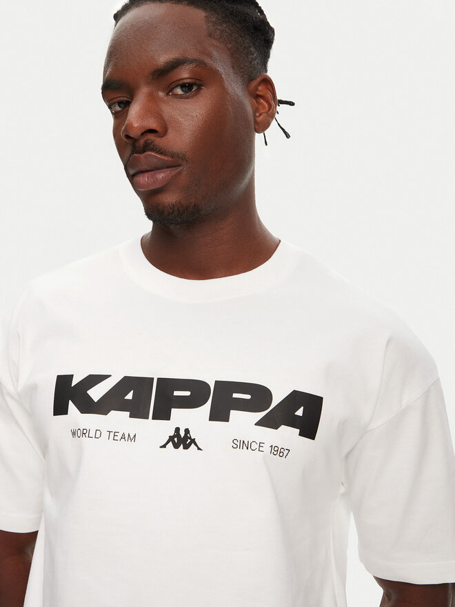 Kappa Kappa Majica Nhisso 351S5MW Bela Regular Fit
