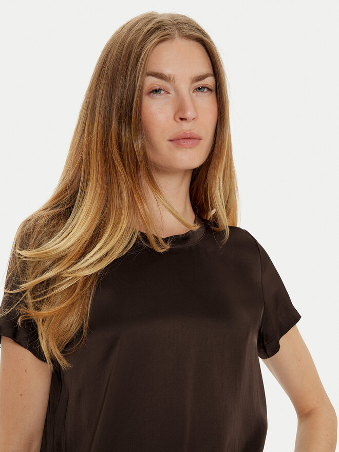 ViCOLO ViCOLO Majica TS0201 Rjava Regular Fit
