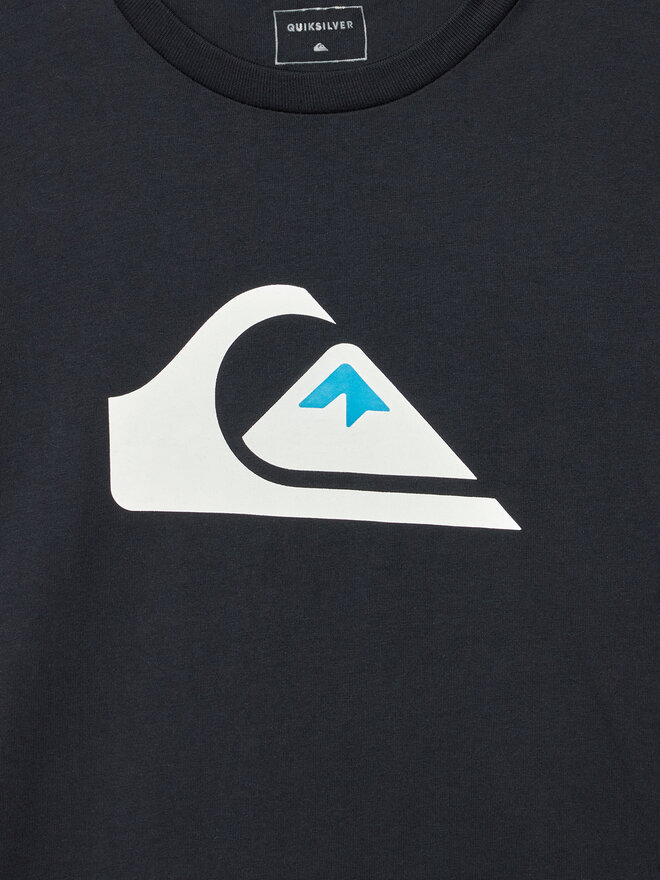 Quiksilver Quiksilver T-Shirt Comp Logo EQBZT04369 Μαύρο Regular Fit