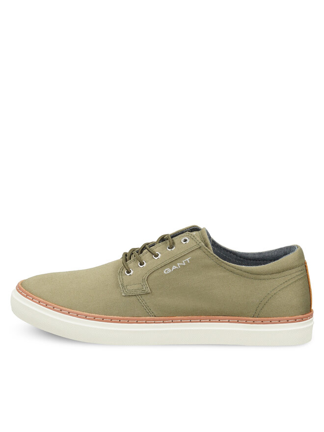 Gant Πάνινα παπούτσια Gant Prepville Sneaker 28638802 Πράσινο