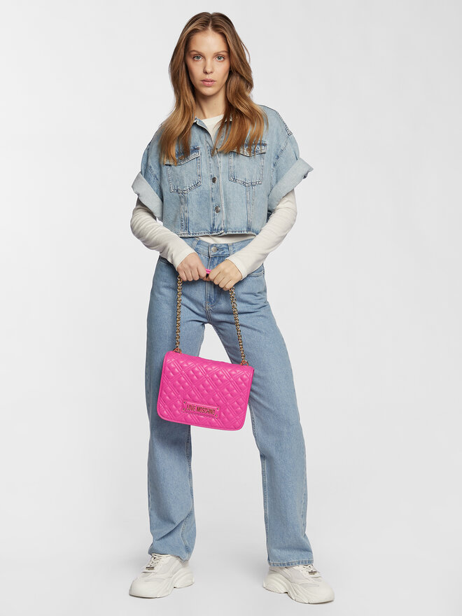 LOVE MOSCHINO Τσάντα LOVE MOSCHINO JC4000PP1GLA0615 Ροζ