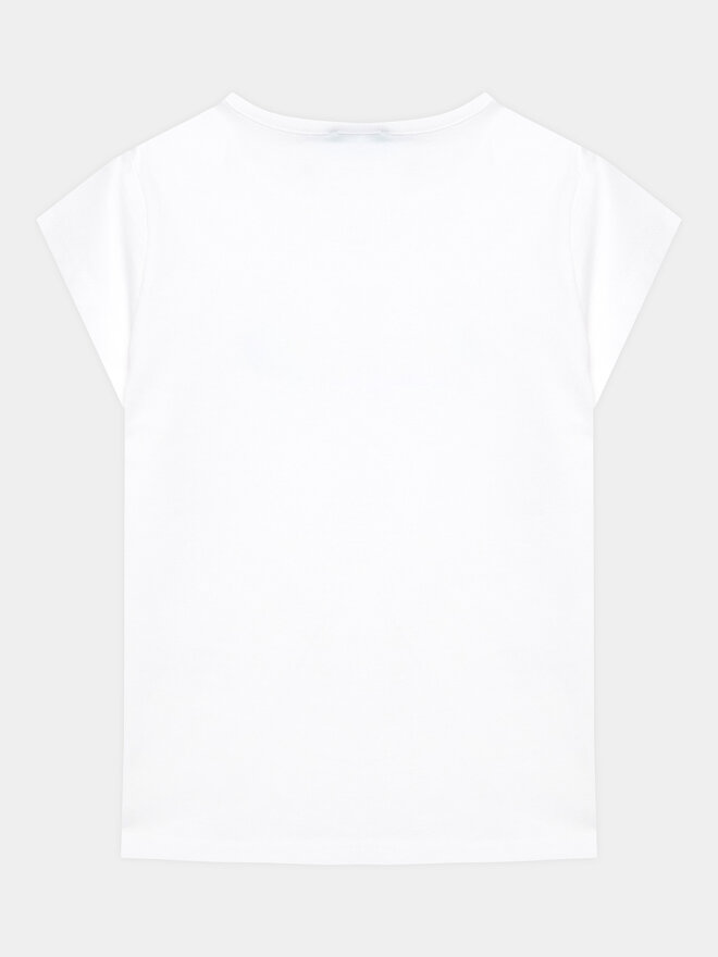 United Colors Of Benetton United Colors Of Benetton Marškinėliai 3096G1095 Balta Regular Fit