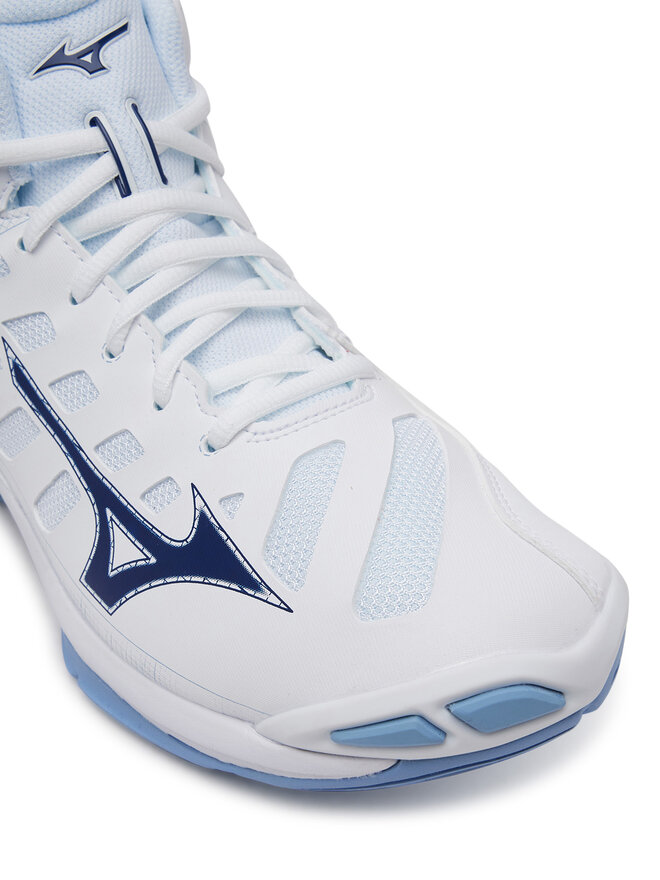 Mizuno Sálovky Mizuno Wave Voltage 2 Mid V1GA2465 Bílá