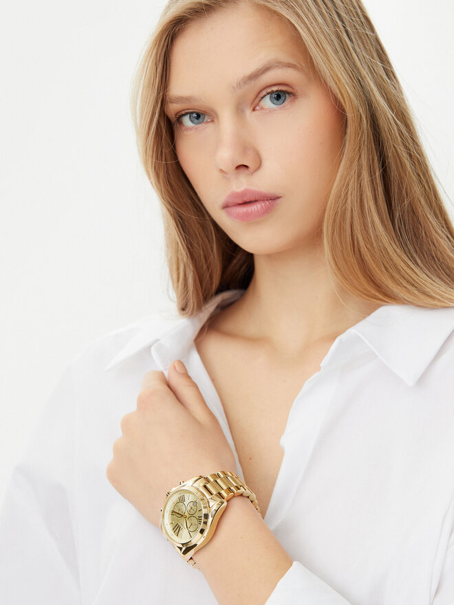 Michael Kors Zegarek Michael Kors Bradshaw MK5605 Złoty
