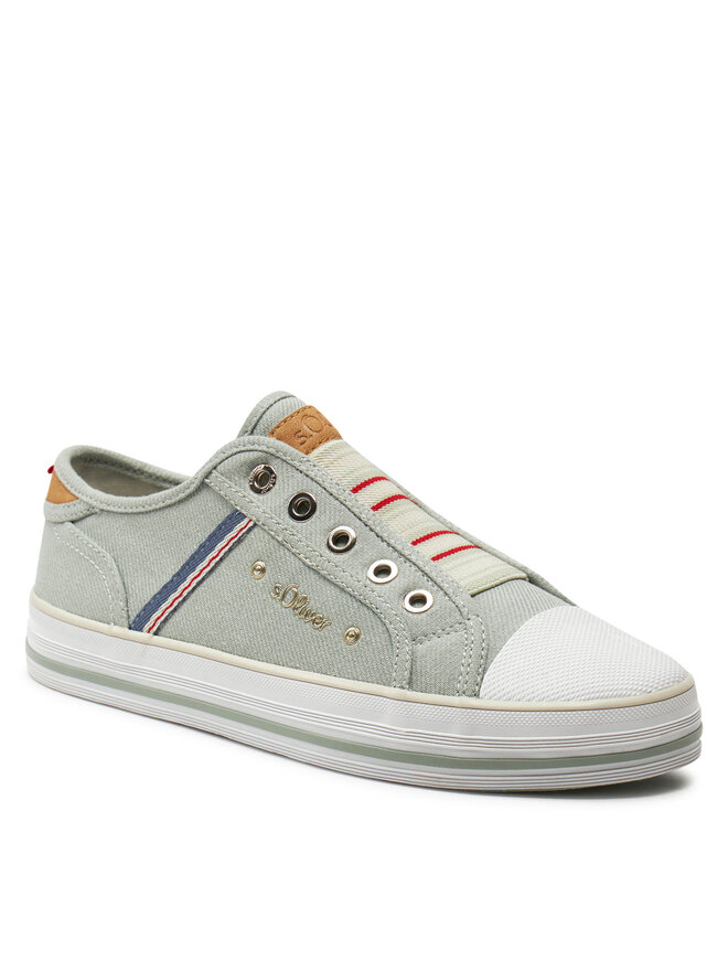 s.Oliver Trampki s.Oliver 5-24707-42 Zielony
