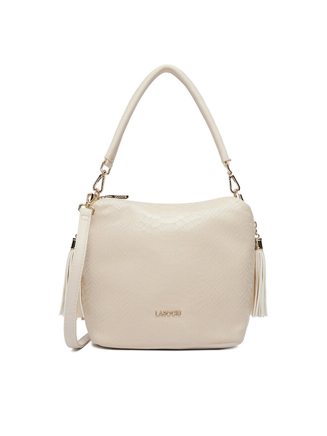 Lasocki Handtasche Lasocki CEO-LSK-X-008-09 Écru