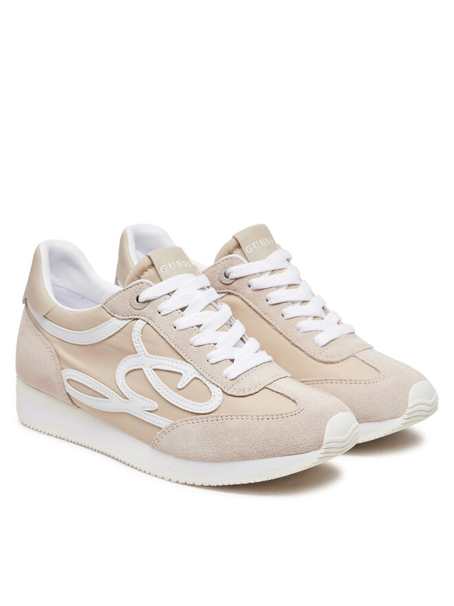 Guess Sneakersy Guess FLPSKR SUE12 Beżowy