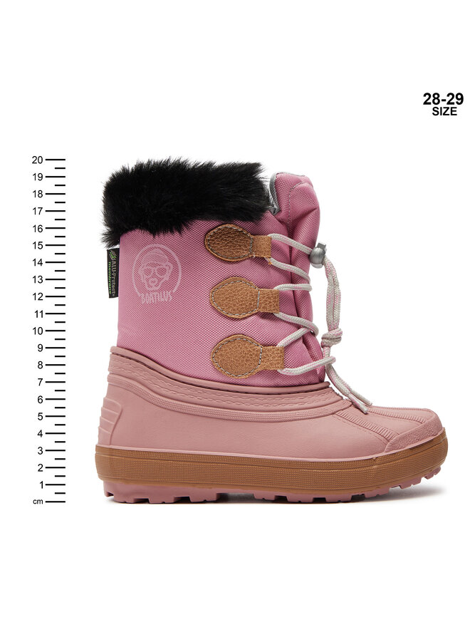 Boatilus Schneeschuhe Boatilus Nippy 02 Sint. Leather Boot NN02 VAR.42MR Rosa